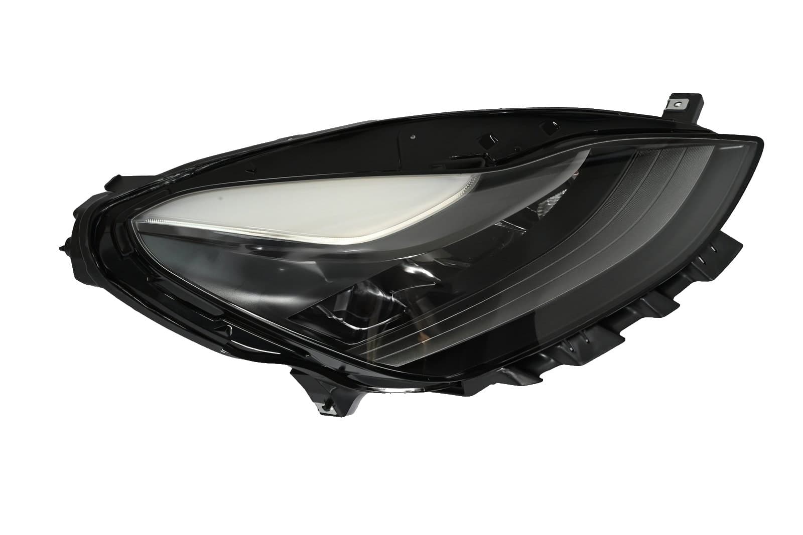 Iluminação e Elétrica — exemplo: Ótica Direita (Matrix) Model 3 / Model Y