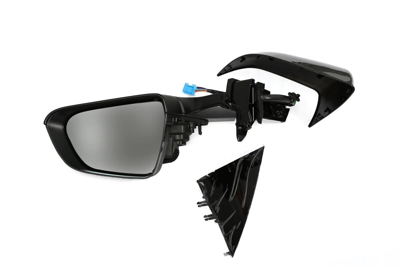 Espelho Retrovisor Exterior Direito Model 3 (2021-2023) — moldura preta - vista 2