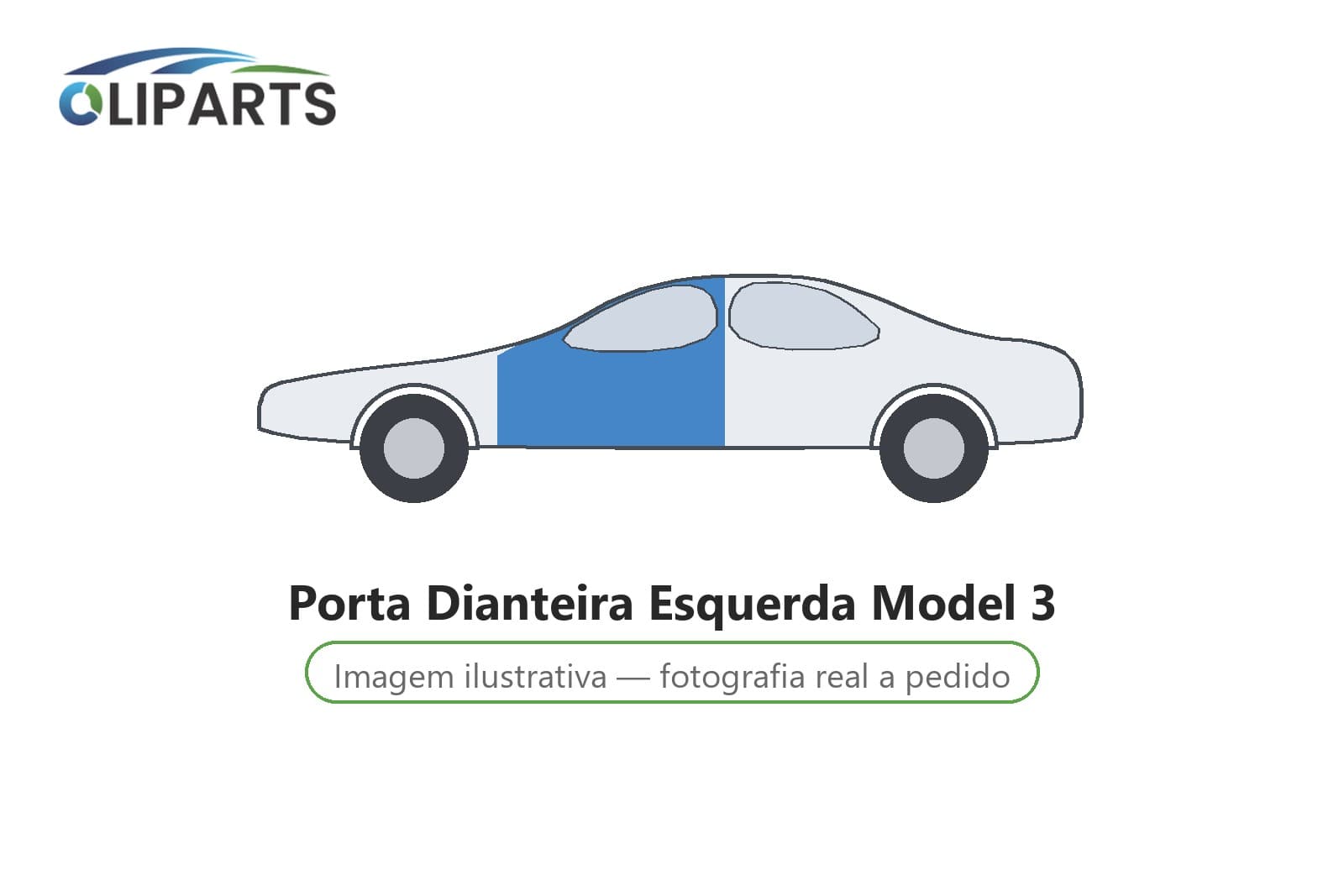 Porta Dianteira Esquerda Model 3