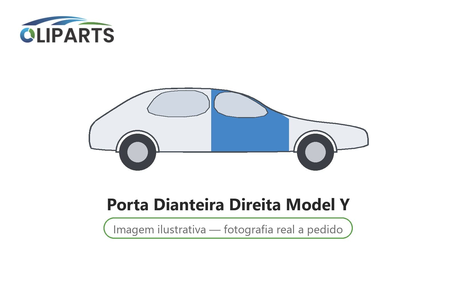 Porta Dianteira Direita Model Y